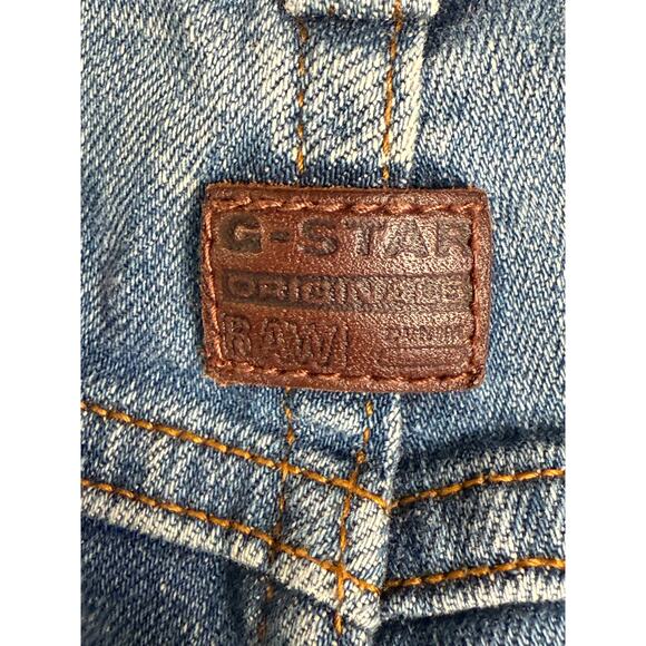 G Star Raw 5620 3D Slim Denim Button Fly Jeans Y2K Vintage Pants Blue Mens 32x30 - Picture 10 of 10